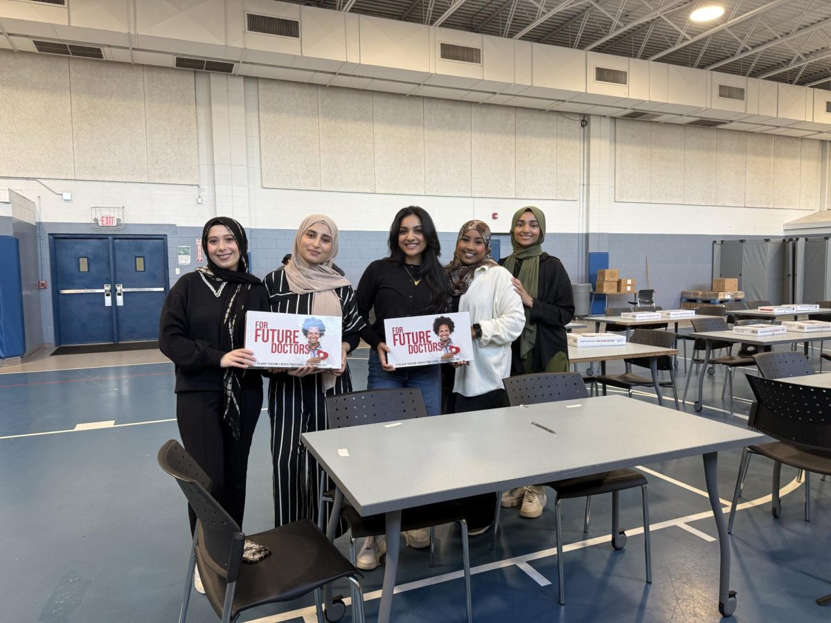 five women smiling