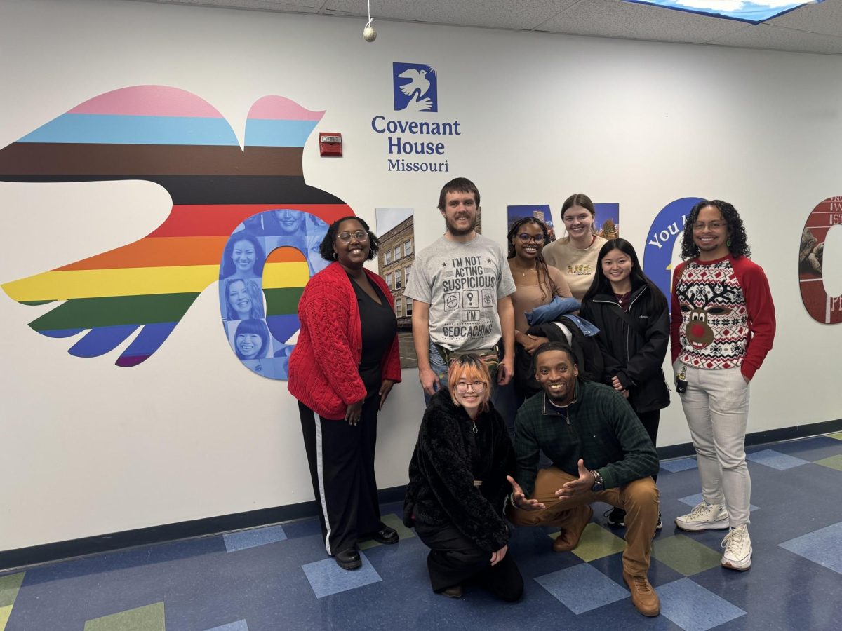 UMSL volunteers at Covenant House 