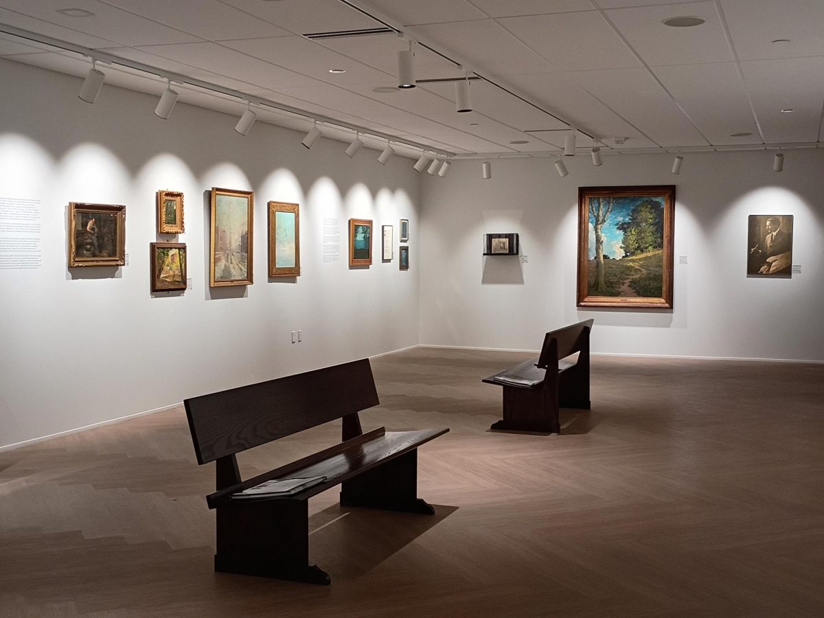 Casting a Long Shadow: Frederick Oakes Sylvester & His Circle exhibit at the Mercantile Library.